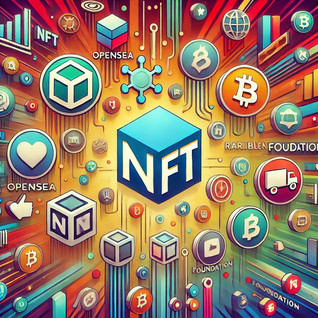 NFT'ler, blockchain teknolojisi üzerine inşa edilmiştir